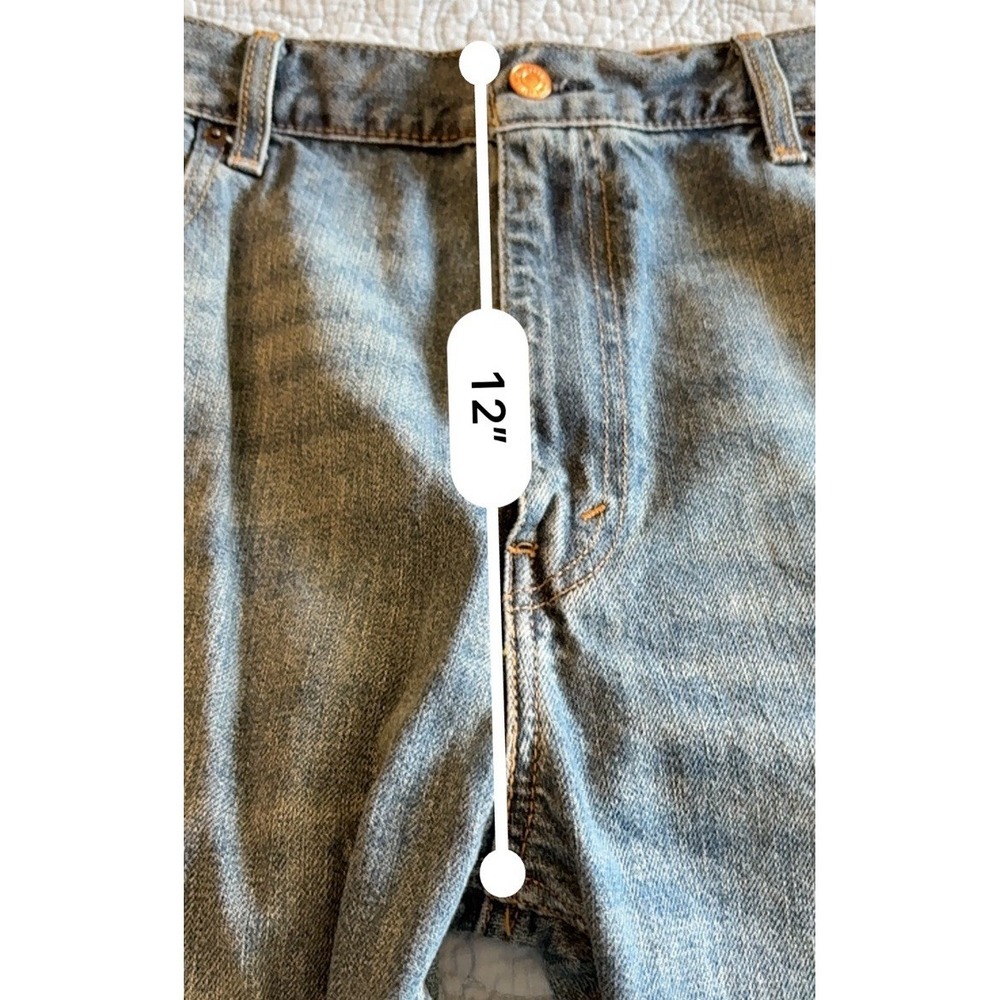 Levi's 569 Loose Straight Jeans Men's 40x32 Denim Pants - Picture 10 of 11